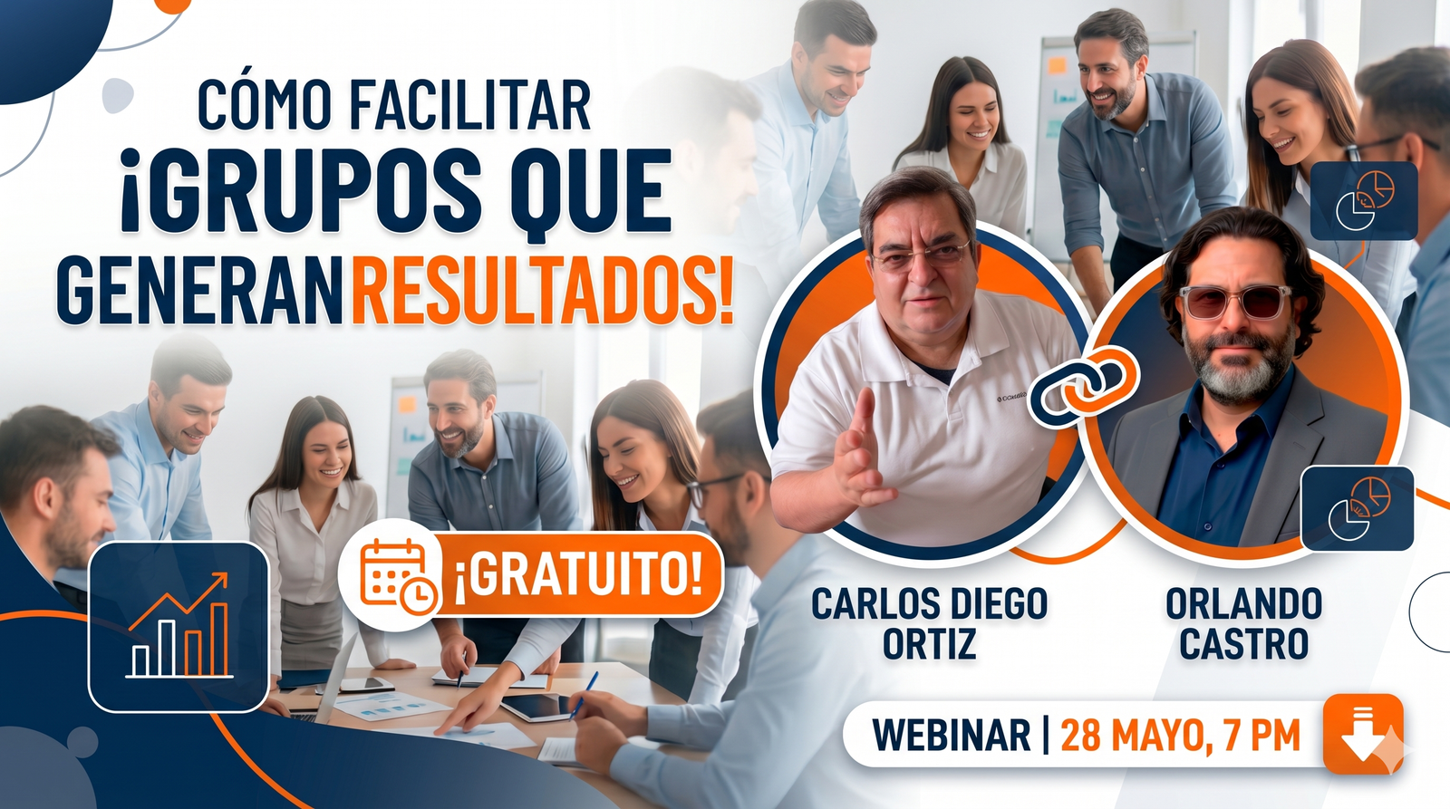 Webinar anterior: Cómo facilitar grupos que generan resultados